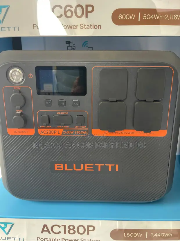 2400W Portable Solar Power Station with 2340Wh Battery - 1