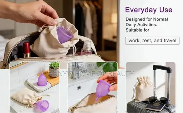 Quality Silicone Menstrual Cups - 2 Piece Set - 1