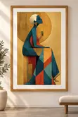 Original Framed Wall Art Prints - ARTARRI Ghana - 5