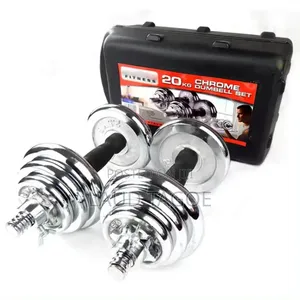 20kg Chrome Plated Dumbbell Set