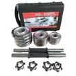 20kg Chrome Plated Dumbbell Set - 2