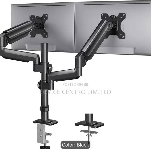 Dual Monitor Arm Mount for 17-32 Inch Screens - 1