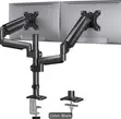 Dual Monitor Arm Mount for 17-32 Inch Screens - 1