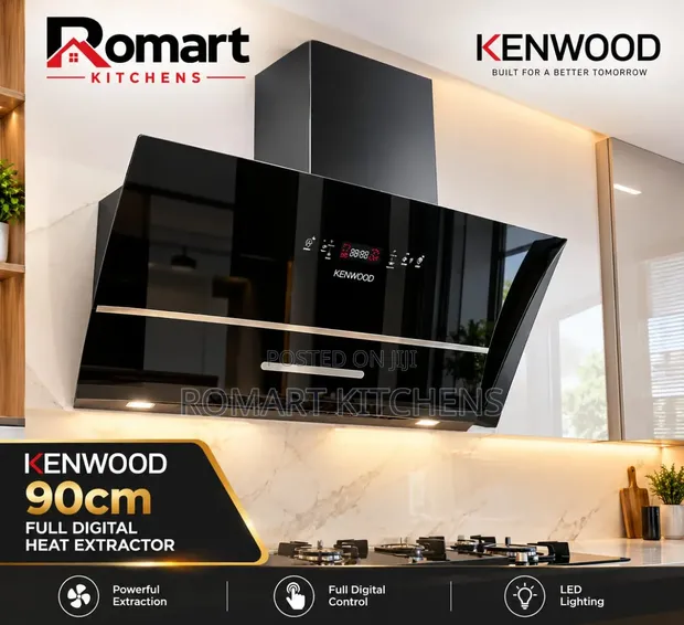 Kenwood 90cm Luxury Heat Extractor with Motion Sensor - 1
