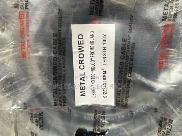 10mm x 4 Core Flexible Cable - Made in Turkey - 1