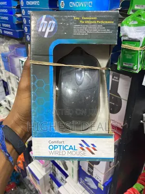 HP Optical Mouse - Blue