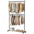 2-Tier Clothes Hanging Rack - 3