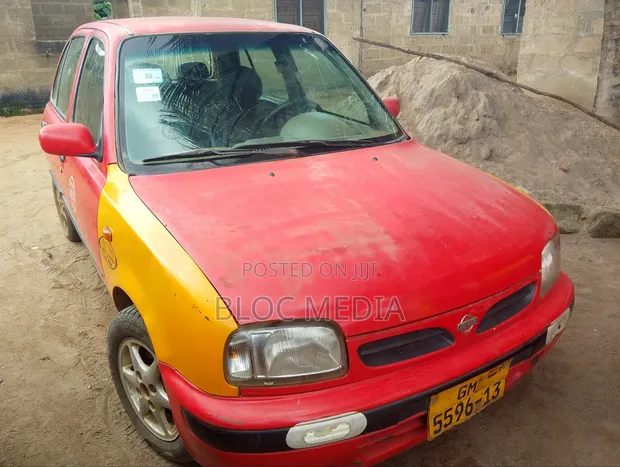 Nissan Micra 2007 Red - 1