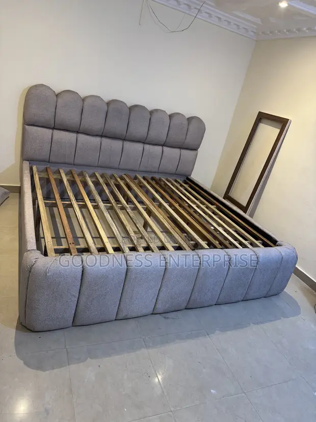 Wood-Mode King Size Bed Frame - Brand New - 1