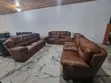 7-Seater Living Room Sofa Set with Built-in Console - 1