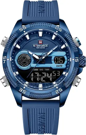 Naviforce NF9223 Men's Chronograph Digital Analog Watch