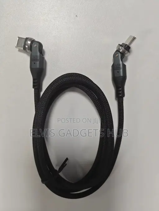 240W 540° Rotating Fast Charging Cable (USB-C to USB-C) - 1