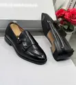 Dino Verratti Black Leather Double Monk Strap Dress Shoes - 2