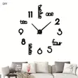 3D Acrylic Wall Clock - DIY Art Decor - 2