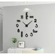 3D Acrylic Wall Clock - DIY Art Decor - 4
