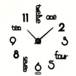3D Acrylic Wall Clock - DIY Art Decor - 5