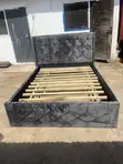 Royal Comfort Double Bed Frame - Gray - 2