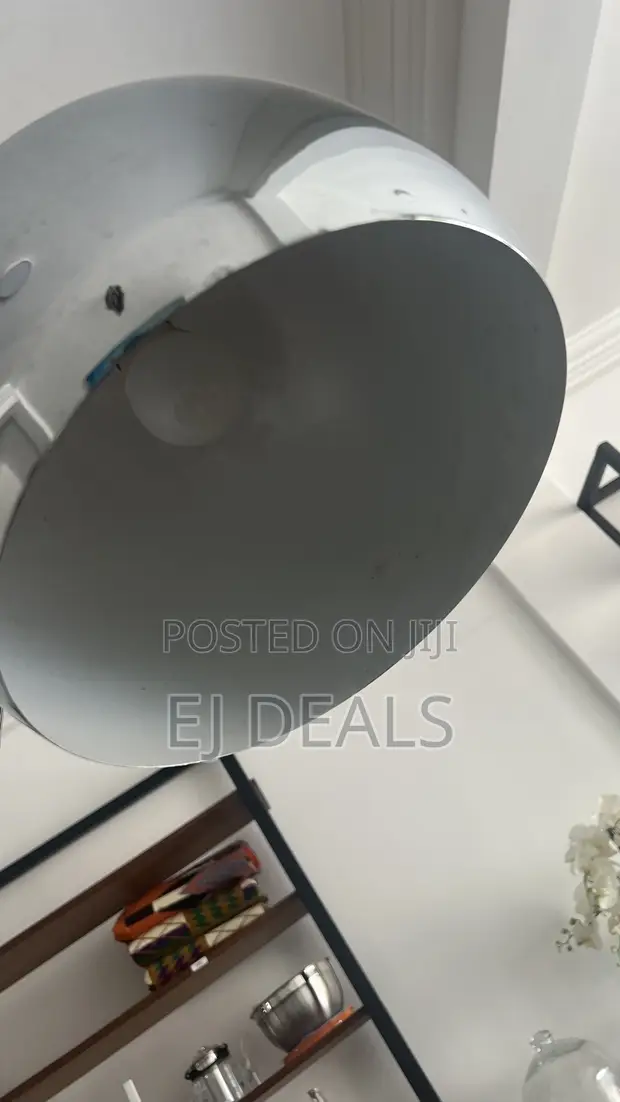 Chrome Arc Floor Lamp - Stainless Steel - 1