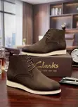Clarks Brown Suede Chukka Boots - 2
