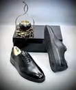 Berluti Embossed Crocodile-Pattern Leather Dress Shoes - 2