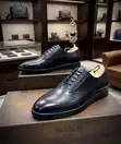 Berluti Embossed Crocodile-Pattern Leather Dress Shoes - 3
