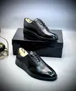 Berluti Embossed Crocodile-Pattern Leather Dress Shoes - 5