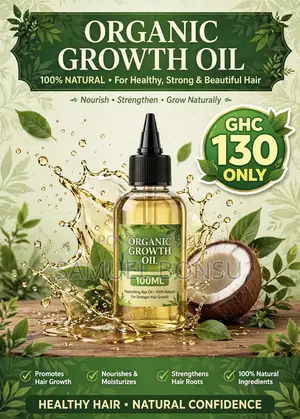 Organic Hair Growth Oil - Healthy Hair Brand