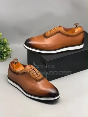 Luxury Berluti-Style Men's Dress Sneakers