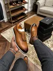 Luxury Berluti-Style Men's Dress Sneakers - 4