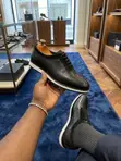 Berluti Hybrid Dress Sneakers - Black Leather - 4