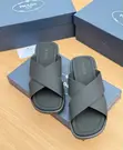 Luxury Prada Quality Men's Crossover Slippers - 1