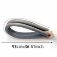 Household Door Seal Bottom Strip - Black - 3