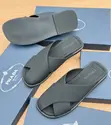 Men's High Quality Leather Prada Slippers - 2