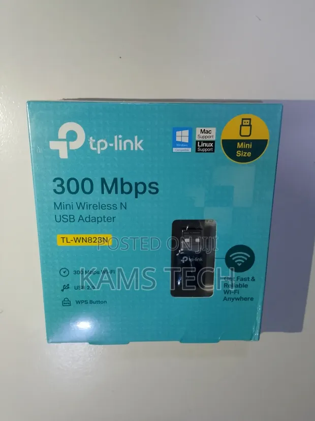 TP-Link TL-WN823N 300Mbps WiFi USB Adapter - 1