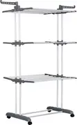 Foldable Clothes Drying Rack with Wheels - 1