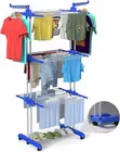 Foldable Clothes Drying Rack with Wheels - 5