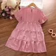 ESS Children's Dress - Pink, Age 4-6 - 1
