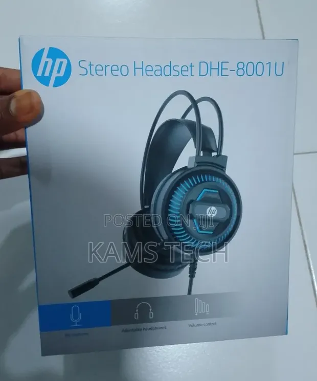 HP USB Stereo Headset DHE-8001U - 1