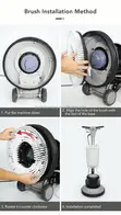 Heavy Duty Floor Buffer 1500W - Electric Scrubber - 5