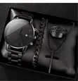 5-Piece Men's Watch and Jewellery Set - 2