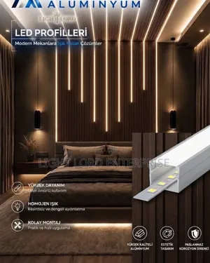 Aluminum LED Strip Profile Channel - 3 Meters