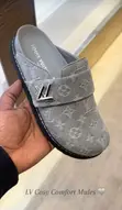 Ladies Louis Vuitton Slides - 3