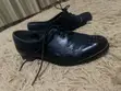 Clarks Black Leather Oxford Brogue Shoes - 3