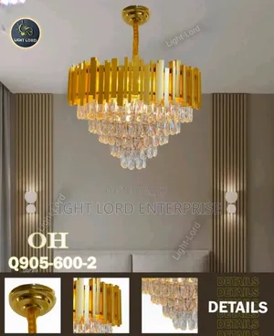 Polygon 400mm Chandelier Light