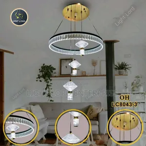 Mushroom Ice LED Pendant Light