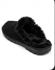 Men's Cozy Grey Fur Slipper - Warm Indoor - 2