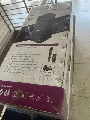 DR-8819 Wireless Party Speaker with LED Lighting