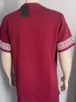 Burgundy Greek Set - T-Shirt & Shorts - 2