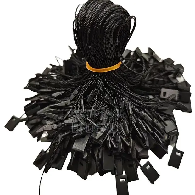 Hanging Tags - Black, 17cm Long, 1000 Pieces - 1