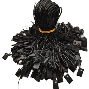 Hanging Tags - Black, 17cm Long, 1000 Pieces